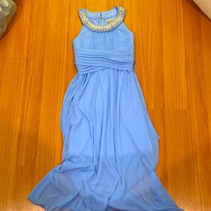 Never been worn light blue formal dress